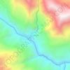 Topografische kaart Tacarani, hoogte, reliëf