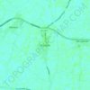 Topografische kaart Moulton, hoogte, reliëf