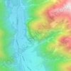 Topografische kaart Farst, hoogte, reliëf