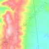 Topografische kaart Al-Qaderiye, hoogte, reliëf