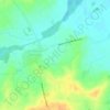 Topografische kaart La Poulaine, hoogte, reliëf