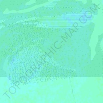 Topografische kaart Sebkha, hoogte, reliëf