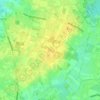 Topografische kaart 't Klooster, hoogte, reliëf