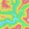 Topografische kaart Gaimühle, hoogte, reliëf
