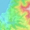 Topografische kaart Massaquano, hoogte, reliëf