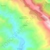 Topografische kaart Quiñales, hoogte, reliëf