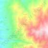 Topografische kaart Redipiano, hoogte, reliëf