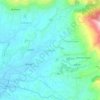 Topografische kaart Dadagau, hoogte, reliëf