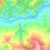 Topografische kaart Riva, hoogte, reliëf