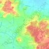 Topografische kaart La Gaignardière, hoogte, reliëf