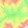 Topografische kaart Little Baguio, hoogte, reliëf