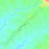 Topografische kaart Ararat, hoogte, reliëf