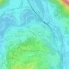 Topografische kaart Piaia, hoogte, reliëf