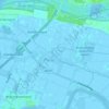 Topografische kaart Blaaksedijk, hoogte, reliëf