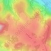 Topografische kaart Donmeix, hoogte, reliëf