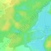 Topografische kaart Forêt de Montmorency, hoogte, reliëf