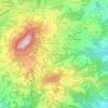 Topografische kaart Casale di Bismantova, hoogte, reliëf