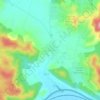 Topografische kaart Draa Errich, hoogte, reliëf