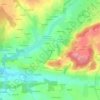 Topografische kaart Petit Viaouit, hoogte, reliëf
