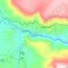 Topografische kaart Ingenio Porco, hoogte, reliëf