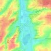 Topografische kaart Sansac, hoogte, reliëf
