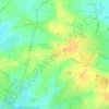 Topografische kaart Le Payaud, hoogte, reliëf
