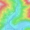 Topografische kaart Lurx - Lurches, hoogte, reliëf