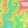 Topografische kaart Sieberberg, hoogte, reliëf