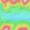 Topografische kaart Niedermauern, hoogte, reliëf