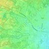Topografische kaart Wissel, hoogte, reliëf