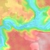 Topografische kaart La Maladrerie, hoogte, reliëf