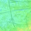 Topografische kaart Ugnano, hoogte, reliëf