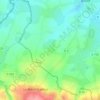 Topografische kaart La Frênaie, hoogte, reliëf