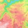 Topografische kaart Maigen, hoogte, reliëf