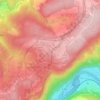 Topografische kaart Auf Hehr / nn 330m, hoogte, reliëf