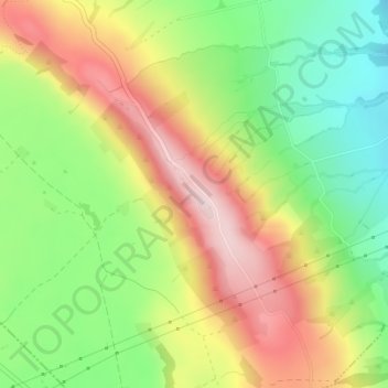 Topografische kaart Serra do Cume, hoogte, reliëf