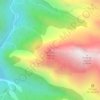 Topografische kaart Puntal de Valencia, hoogte, reliëf