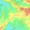 Topografische kaart Bois Dieu, hoogte, reliëf