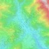 Topografische kaart Brembilla, hoogte, reliëf