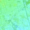 Topografische kaart Sabbione, hoogte, reliëf