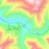 Topografische kaart Batakundi, hoogte, reliëf