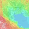 Topografische kaart Île aux Lièvres, hoogte, reliëf