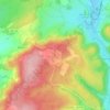 Topografische kaart Op Kengert, hoogte, reliëf
