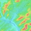 Topografische kaart Neudoerfel, hoogte, reliëf