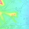 Topografische kaart Masaciega, hoogte, reliëf