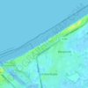 Topografische kaart Lombardsijdestrand, hoogte, reliëf