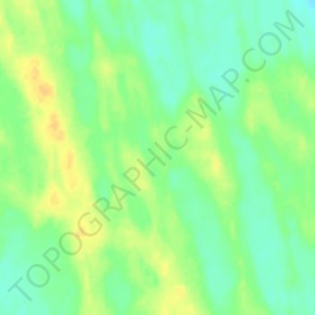 Topografische kaart Lake Eyre Basin, hoogte, reliëf