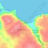Topografische kaart Kermaria, hoogte, reliëf