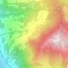 Topografische kaart Vorderboden, hoogte, reliëf