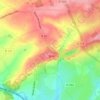 Topografische kaart La Viennerie, hoogte, reliëf